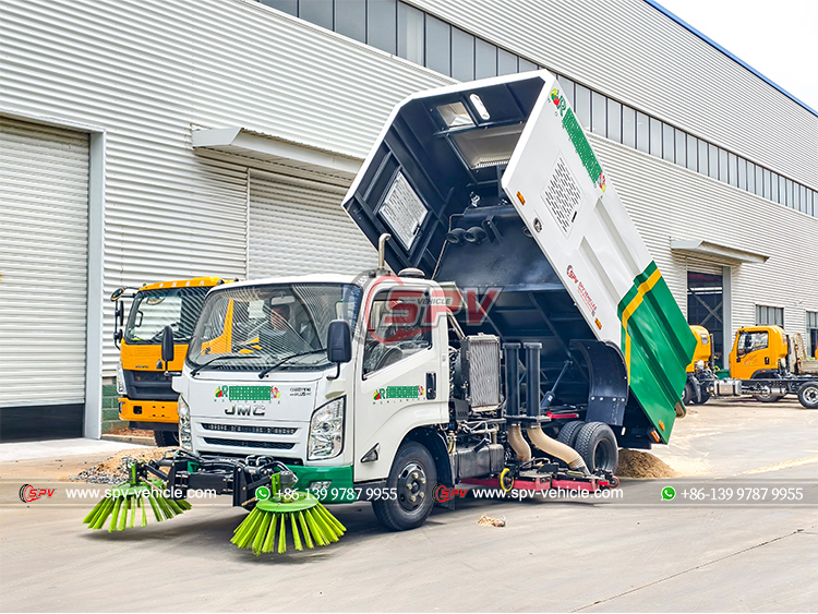 JMC 5 CBM Dust Vacuum Truck - Suction Dust Powder Test